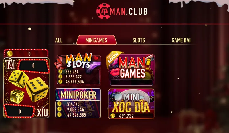 Trò chơi dự định sẽ thuộc sảnh Minigames của Manclub